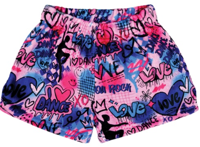 Fuzzy pj shorts sale